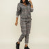 Women's Jogger Set - Two-Piece Outfit - Dark Gray