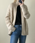 Zippered Knit Sweater for Women